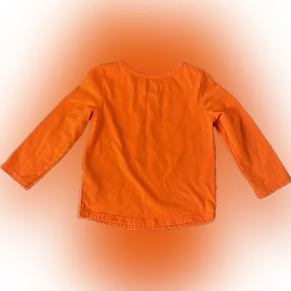 Celebrate Halloween Pumpkin Long Sleeve Shirt Baby Toddler Girl size 12 Month - Picture 2 of 3